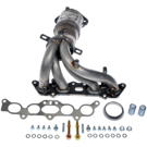 2000 Toyota RAV4 Catalytic Converter w/ Exhaust Manifold 3