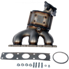 2012 Land Rover LR2 Catalytic Converter w/ Exhaust Manifold 3