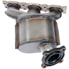 2007 Volvo XC90 Catalytic Converter w/ Exhaust Manifold 2