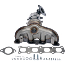 2016 Kia Optima Catalytic Converter w/ Exhaust Manifold 3