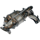 2012 Nissan Sentra Catalytic Converter w/ Exhaust Manifold 1
