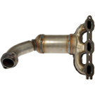 2007 Chrysler Pacifica Catalytic Converter w/ Exhaust Manifold 2