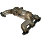 2009 Dodge Avenger Catalytic Converter w/ Exhaust Manifold 3