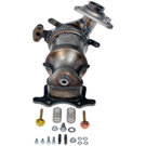 2009 Honda Fit Catalytic Converter w/ Exhaust Manifold 3