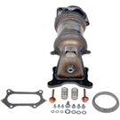 2012 Honda CR-V Catalytic Converter w/ Exhaust Manifold 3