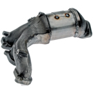 2009 Mercury Mariner Catalytic Converter w/ Exhaust Manifold 1