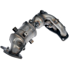 2012 Nissan Rogue Catalytic Converter w/ Exhaust Manifold 1