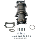 2019 Acura MDX Catalytic Converter w/ Exhaust Manifold 3