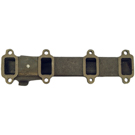 1974 Ford M-450 Exhaust Manifold Kit 2