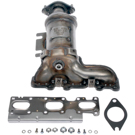 2017 Ford Flex Catalytic Converter w/ Exhaust Manifold 3
