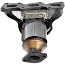 2017 Kia Sedona Catalytic Converter w/ Exhaust Manifold 2