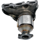 2017 Kia Sedona Catalytic Converter w/ Exhaust Manifold 2