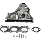2017 Kia Sedona Catalytic Converter w/ Exhaust Manifold 3