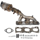 2013 Hyundai Genesis Catalytic Converter w/ Exhaust Manifold 4