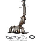 2011 Mazda 3 Catalytic Converter w/ Exhaust Manifold 4
