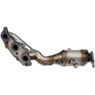 2013 Toyota 4Runner Catalytic Converter w/ Exhaust Manifold 2