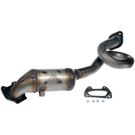2012 Jeep Wrangler Catalytic Converter w/ Exhaust Manifold 4