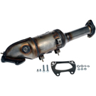 2012 Jeep Wrangler Catalytic Converter w/ Exhaust Manifold 4