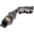 2012 Toyota Tacoma Catalytic Converter w/ Exhaust Manifold 1