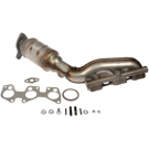2012 Toyota Tacoma Catalytic Converter w/ Exhaust Manifold 4