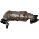 2017 Jeep Cherokee Catalytic Converter w/ Exhaust Manifold 3