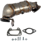 2017 Jeep Cherokee Catalytic Converter w/ Exhaust Manifold 5