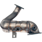 2015 Chrysler 200 Catalytic Converter w/ Exhaust Manifold 3