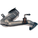 2015 Chrysler 200 Catalytic Converter w/ Exhaust Manifold 4