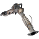 2013 Ford Fusion Catalytic Converter w/ Exhaust Manifold 2