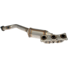 2007 Bmw X5 Catalytic Converter w/ Exhaust Manifold 2