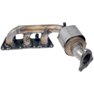 2009 Suzuki Grand Vitara Catalytic Converter w/ Exhaust Manifold 1