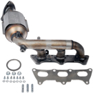 2009 Suzuki Grand Vitara Catalytic Converter w/ Exhaust Manifold 3