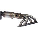 2012 Suzuki Equator Catalytic Converter w/ Exhaust Manifold 3