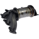 2012 Ford Explorer Catalytic Converter w/ Exhaust Manifold 1