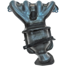 2009 Chevrolet Aveo Catalytic Converter w/ Exhaust Manifold 2