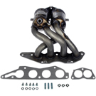 2012 Mitsubishi Eclipse Catalytic Converter w/ Exhaust Manifold 1