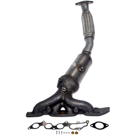 2009 Ford Focus Catalytic Converter w/ Exhaust Manifold 1