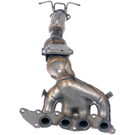 2004 Mazda 3 Catalytic Converter w/ Exhaust Manifold 2