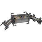 2004 Suzuki Verona Catalytic Converter w/ Exhaust Manifold 1