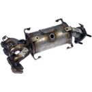 2006 Suzuki Verona Catalytic Converter w/ Exhaust Manifold 1