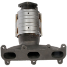 2007 Hyundai Tucson Catalytic Converter w/ Exhaust Manifold 2
