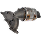 2007 Hyundai Tucson Catalytic Converter w/ Exhaust Manifold 3