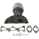2007 Hyundai Tucson Catalytic Converter w/ Exhaust Manifold 5