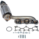 2007 Suzuki Grand Vitara Catalytic Converter w/ Exhaust Manifold 4