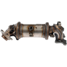2013 Acura ILX Catalytic Converter w/ Exhaust Manifold 1