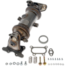 2013 Acura ILX Catalytic Converter w/ Exhaust Manifold 4