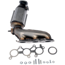 2017 Toyota Highlander Catalytic Converter w/ Exhaust Manifold 4