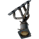 2012 Suzuki Grand Vitara Catalytic Converter w/ Exhaust Manifold 2