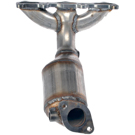 2003 Hyundai Santa Fe Catalytic Converter w/ Exhaust Manifold 2