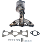 2003 Hyundai Santa Fe Catalytic Converter w/ Exhaust Manifold 3